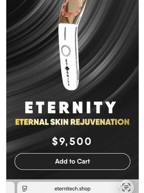 Eternity red light with face serum